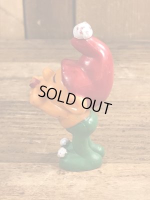 70’sのスマーフによく似たグノームファミリーのヴィンテージのPVC製フィギュア