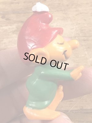 70’sのスマーフによく似たグノームファミリーのヴィンテージのPVC製フィギュア