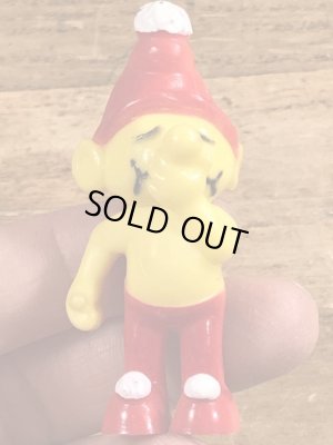 70年代頃のスマーフによく似たグノームファミリーのビンテージのPVCフィギュア