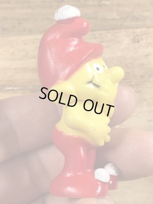 70’sのスマイルのグノームファミリーのヴィンテージのPVC製フィギュア