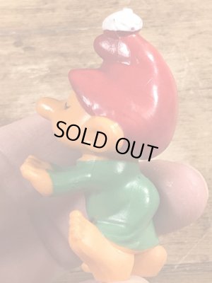 70’sのスマーフによく似たグノームファミリーのヴィンテージのPVC製フィギュア