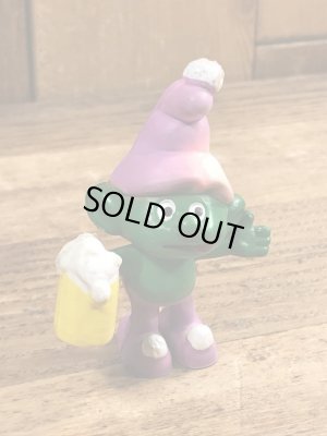 70年代頃のスマーフによく似たグノームファミリーのビンテージのPVCフィギュア