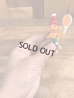 70’sのスマーフによく似たグノームファミリーのヴィンテージのPVC製フィギュア