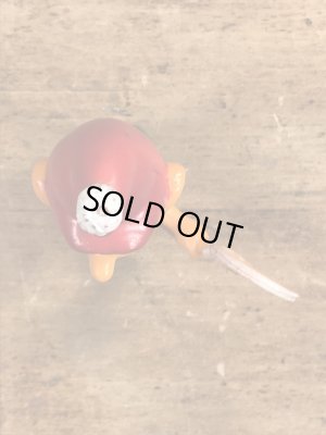 70年代頃のテニスをしているグノームファミリーのビンテージのPVCフィギュア