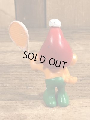 70’sのスマーフによく似たグノームファミリーのヴィンテージのPVC製フィギュア