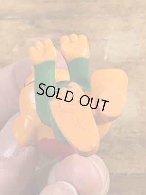 70’sのスリープウォーカーのグノームファミリーのヴィンテージのPVC製フィギュア