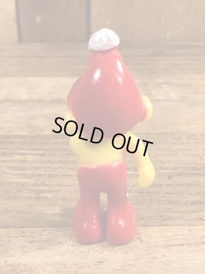 70’sのスマーフによく似たグノームファミリーのヴィンテージのPVC製フィギュア