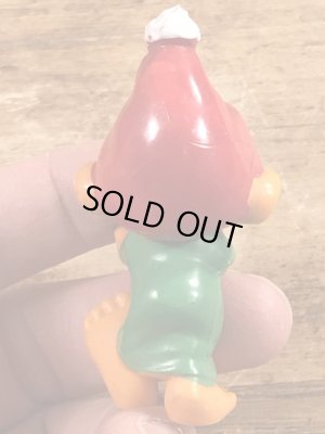 70年代頃のスリープウォーカーのグノームファミリーのビンテージのPVCフィギュア