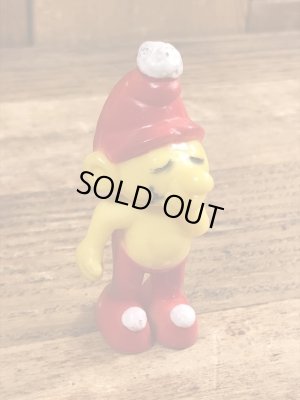 70年代頃のスマーフによく似たグノームファミリーのビンテージのPVCフィギュア