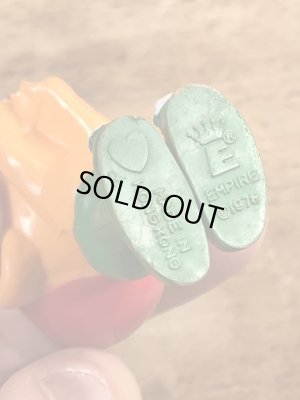 70’sのスマーフによく似たグノームファミリーのヴィンテージのPVC製フィギュア