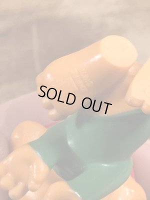 70’sのスマーフによく似たグノームファミリーのヴィンテージのPVC製フィギュア