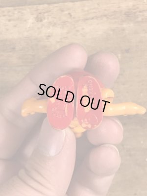 70’sのキャンディを持ったグノームファミリーのヴィンテージのPVC製フィギュア