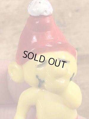 70年代頃のスマーフによく似たグノームファミリーのビンテージのPVCフィギュア