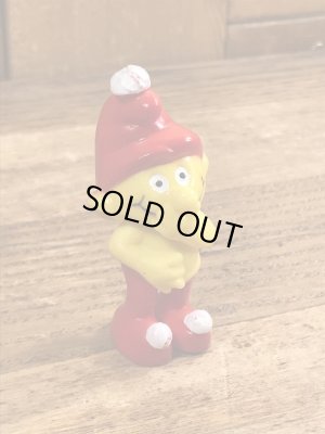 70年代頃のスマーフによく似たグノームファミリーのビンテージのPVCフィギュア