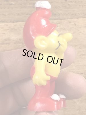 70’sのスマーフによく似たグノームファミリーのヴィンテージのPVC製フィギュア