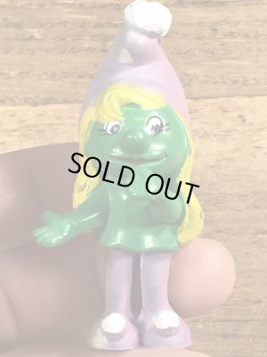 70年代頃のスマーフによく似たグノームファミリーのビンテージのPVCフィギュア