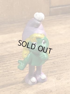 70年代頃のスマーフによく似たグノームファミリーのビンテージのPVCフィギュア