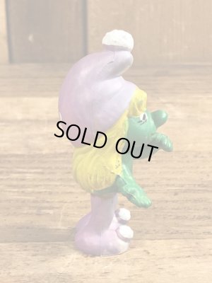 70年代頃のスマーフによく似たグノームファミリーのビンテージのPVCフィギュア