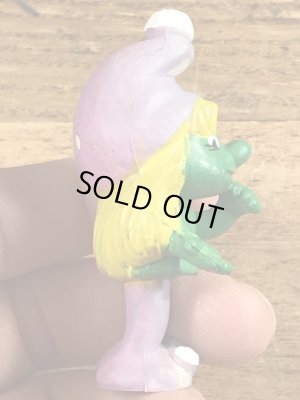 70’sの女の子のグノームファミリーのヴィンテージのPVC製フィギュア