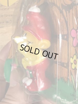 70年代頃のスマーフによく似たグノームファミリーのビンテージのPVCフィギュア