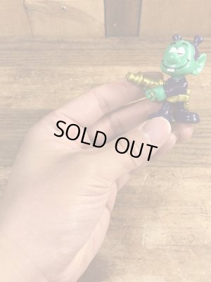 80’sの光線銃を持ったアストロスニックのヴィンテージのPVC製フィギュア