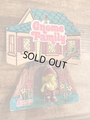 70年代頃のスマーフによく似たグノームファミリーのビンテージのPVCフィギュア