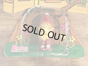 70’sのスマーフによく似たグノームファミリーのヴィンテージのPVC製フィギュア