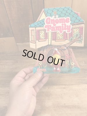 70’sのスマーフによく似たグノームファミリーのヴィンテージのPVC製フィギュア