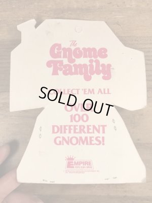 70’sのスマーフによく似たグノームファミリーのヴィンテージのPVC製フィギュア