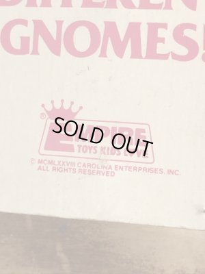 70’sのスマーフによく似たグノームファミリーのヴィンテージのPVC製フィギュア