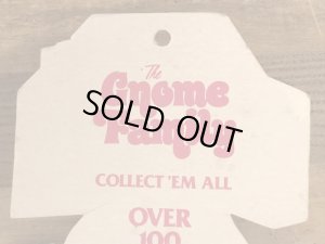 70’sのスマーフによく似たグノームファミリーのヴィンテージのPVC製フィギュア