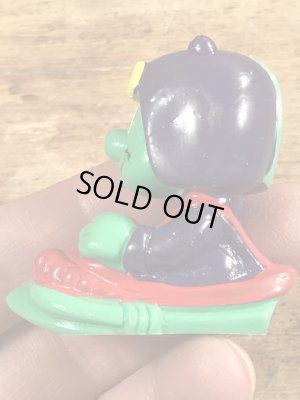 80’sのそりをしているアストロスニックのヴィンテージのPVC製フィギュア