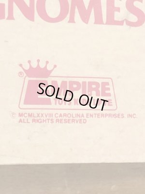 70’sのスマーフによく似たグノームファミリーのヴィンテージのPVC製フィギュア