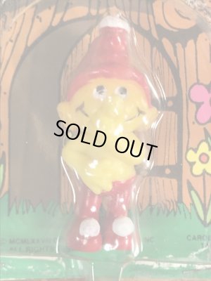 70’sのスマーフによく似たグノームファミリーのヴィンテージのPVC製フィギュア