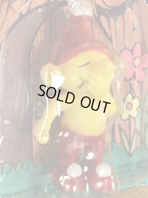 70年代頃のスマーフによく似たグノームファミリーのビンテージのPVCフィギュア