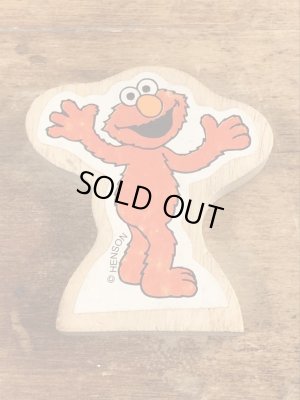 90年代頃のセサミストリートのビンテージのウッドブロック