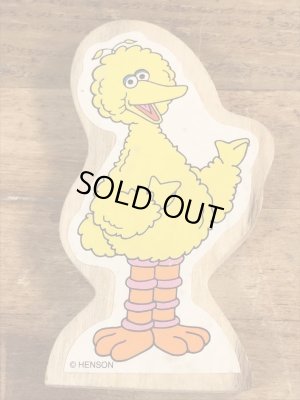 90’sのセサミストリートと動物のヴィンテージのウッドブロック