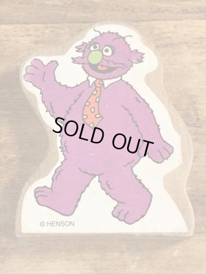 90年代頃のセサミストリートのビンテージのウッドブロック