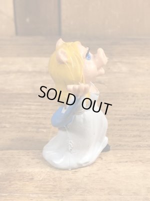 70’sのマペットショーのミスピギーのヴィンテージのPVC製フィギュア