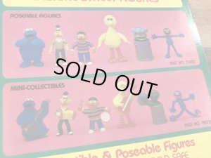 80’sのセサミストリートのビッグバードのヴィンテージのブリスター入りフィギュア