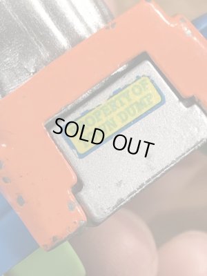 80年代頃のセサミストリートのオスカーのビンテージのミニカー