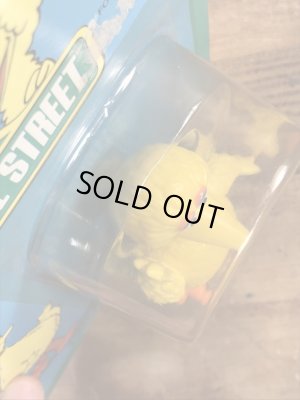 80’sのセサミストリートのビッグバードのヴィンテージのブリスター入りフィギュア