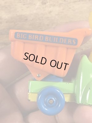 80年代頃のセサミストリートのビッグバードのビンテージのミニカー