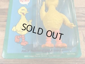 80’sのセサミストリートのビッグバードのヴィンテージのブリスター入りフィギュア