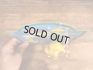 80’sのセサミストリートのビッグバードのヴィンテージのブリスター入りフィギュア