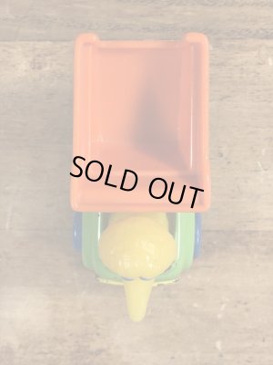 80年代頃のセサミストリートのビッグバードのビンテージのミニカー