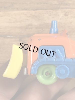 80’sのブルドーザーのオスカーのヴィンテージのダイキャストミニカー