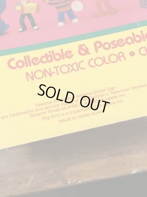 80年代頃のセサミストリートのビッグバードのビンテージのアクションフィギュア