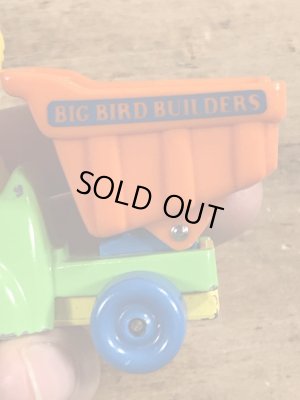 80年代頃のセサミストリートのビッグバードのビンテージのミニカー