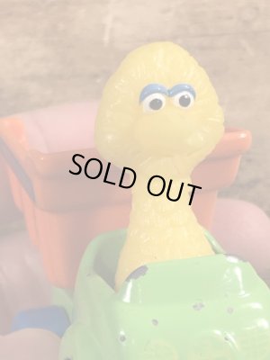 80’sのセサミストリートのビッグバードのヴィンテージのダイキャストミニカー